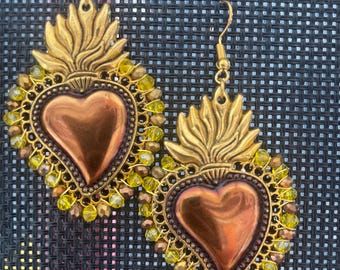 Pendientes de corazón