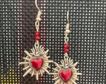 Pendientes de corazón