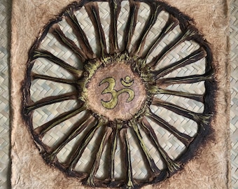Big OM handmade art