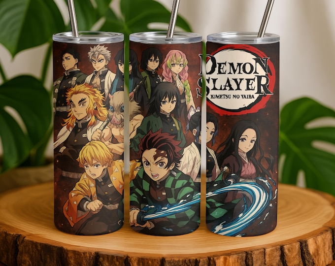 Demon Slayer Anime Tumbler, Hashira Corps, Anime fan, Cosplay accessory, Demon Slayer Tumber