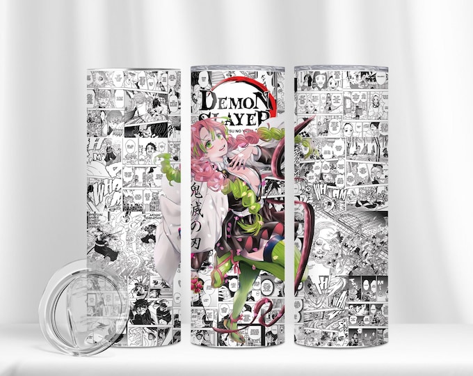 Demon Slayer Anime Tumbler Gifts Custom 20oz Skinny tumbler