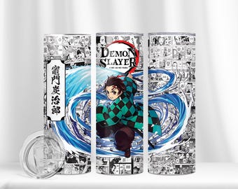 Demon Slayer Anime Tumbler Gifts Custom 20oz Skinny tumbler