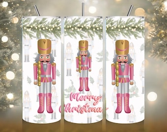 Pretty in Pink Nutcracker Tumbler