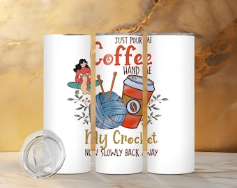Coffee & Crochet Tumbler