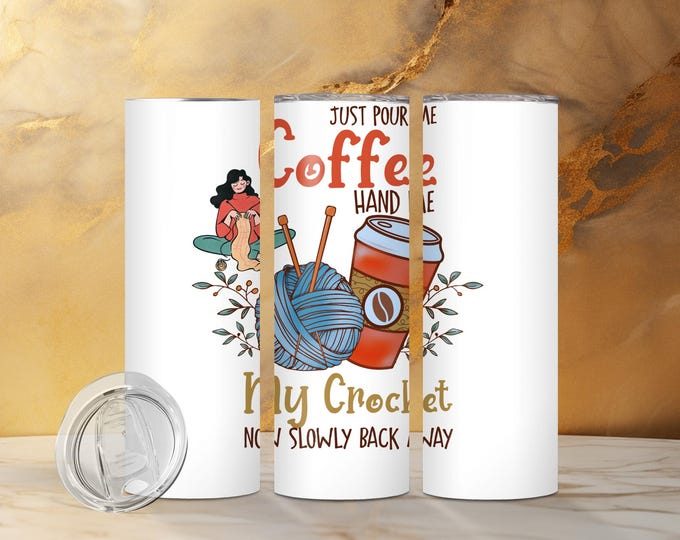 Coffee & Crochet Tumbler