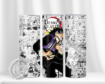Demon Slayer Anime Tumbler Gifts Custom 20oz Skinny tumbler
