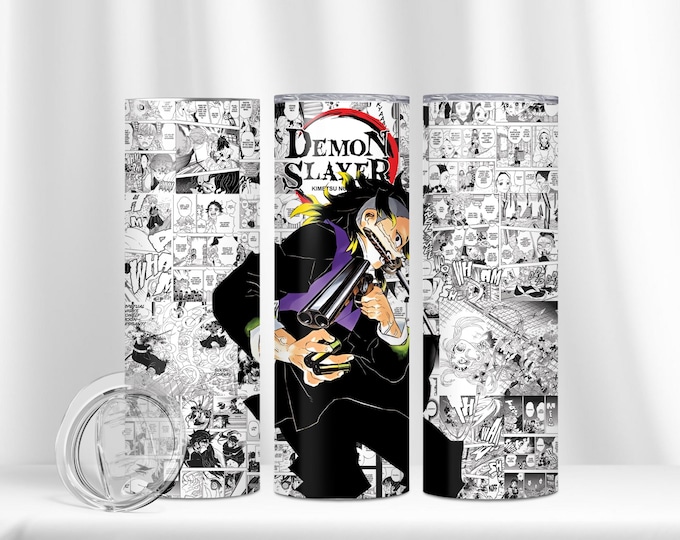 Demon Slayer Anime Tumbler Gifts Custom 20oz Skinny tumbler