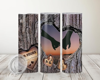 Photo Tumblers, Personalized Tumbler, Romantic Tumbler, Valentine's Day Gifts, 20oz Tumblers, Customized Tumbler, Name Tumbler,