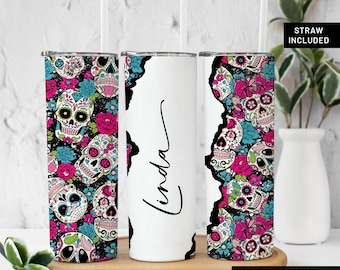 Sugar Skulls Tumbler