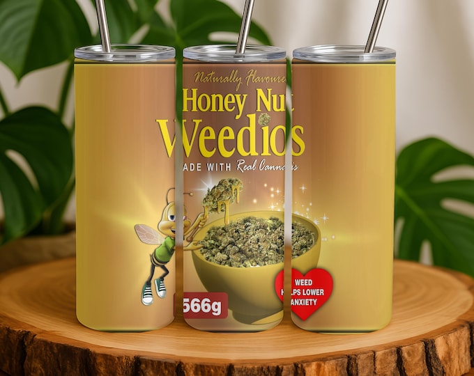Weed Tumblers, Stoner Cups, Weed Gifts, Funny Tumblers, Adult Tumblers, Weed Cereal Tumblers, Adult Gag Gifts, Novelty Gifts, Smoker Gifts