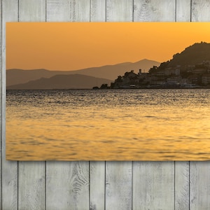 Sea Photography, Sunset Canvas Art, Prints Large Canvas Wall Art Prints, Mediterranean, Sea Wall Decor