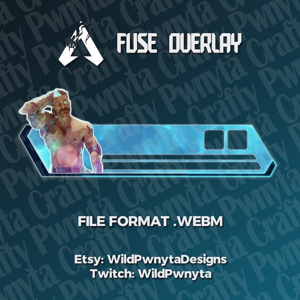 Fuse Animated - Apex Legends Health Bar Overlay for Youtube, Twitch, OBS & Slobs