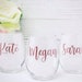 see more listings in the Stemless Wine Glasses section