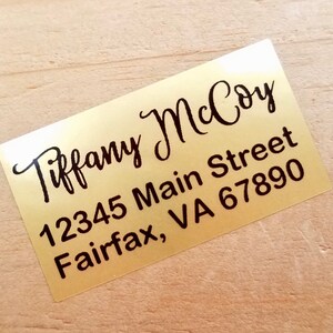 Address Label Cursive Return Address Labels Cursive Font Labels Christmas Card Labels Wedding ...
