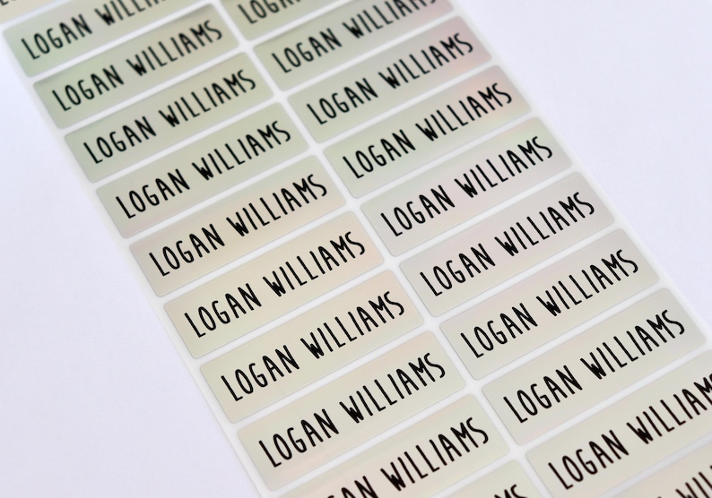 Waterproof Dishwasher Safe Name Stickers for Kids & Daycare Labels- School Label Rectangle Label Hanprinting	school supply Stocking Stuffer personalized gift waterproof sticker custom name
goodie bag gift
school
lunchbox
daycare 
dishwasher safe