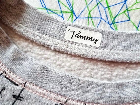 How to Make Iron on Fabric Labels for clothing or Customized T-Shirts