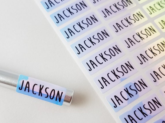 Small Sticker Labels, Kids Name Labels