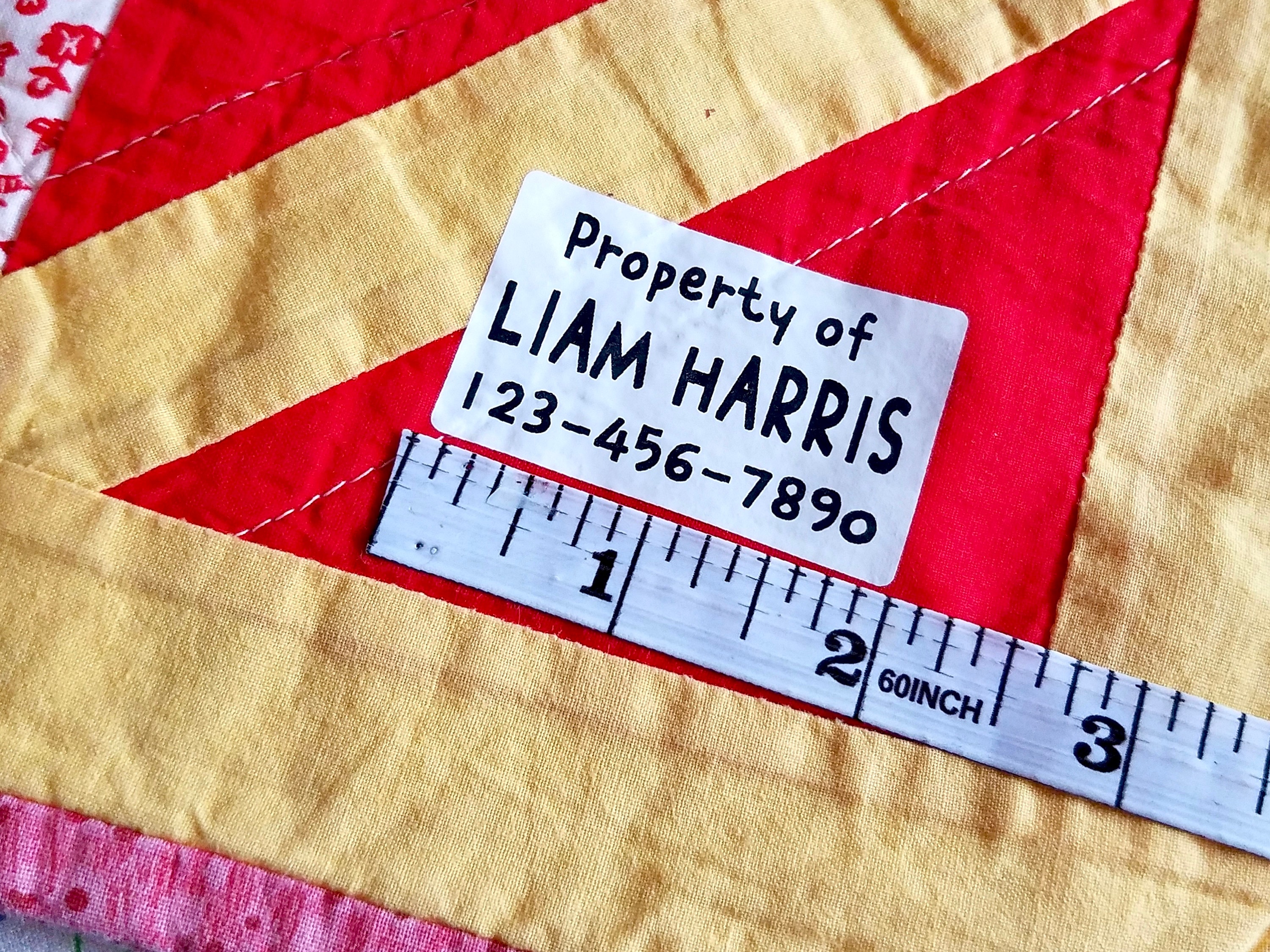 300 Pcs Clothing Labels No Iron Fabric Labels Washable Name Labels for Kids  Nurs