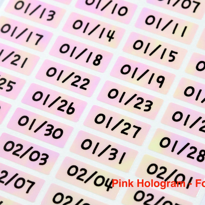 Expiration Date Stickers - Etsy