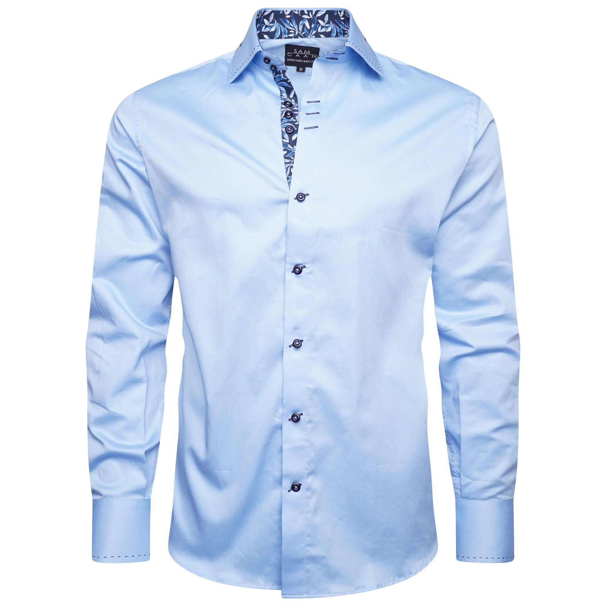 dusty blue mens dress shirt Solid Ceremony Dress Shirt - For Men | Brooklyn Brigade SAGE / 17