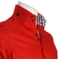 Men's Formal Shirt Men Italian Shirt Designer Great Quality Regular Fit Red 10027