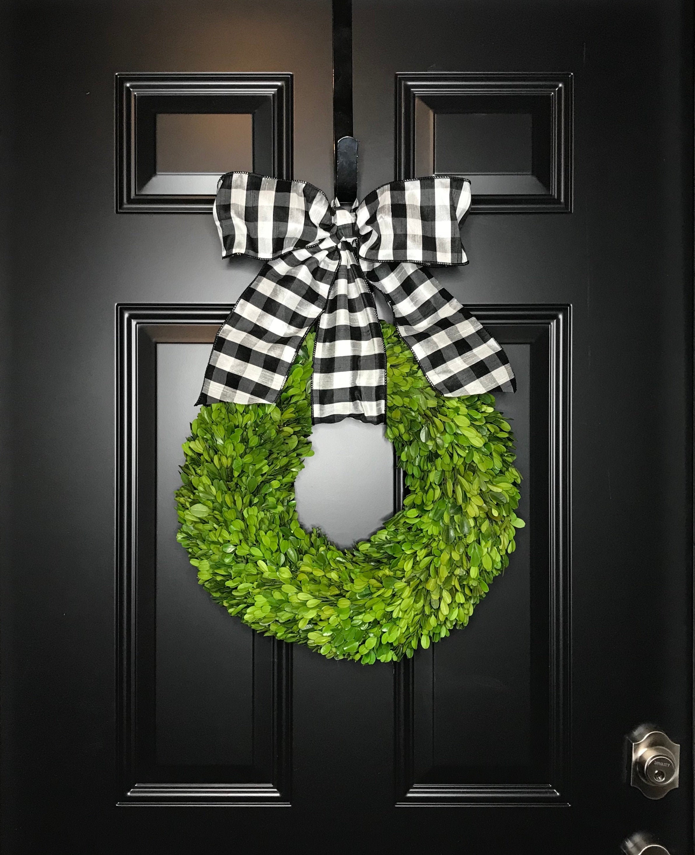 Mini Boxwood Wreath-mini Window Wreath-spring BOXWOOD