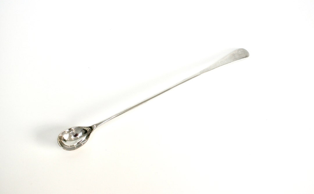 Vintage Cocktail Spoon Long Mixologists Spoon Etsy
