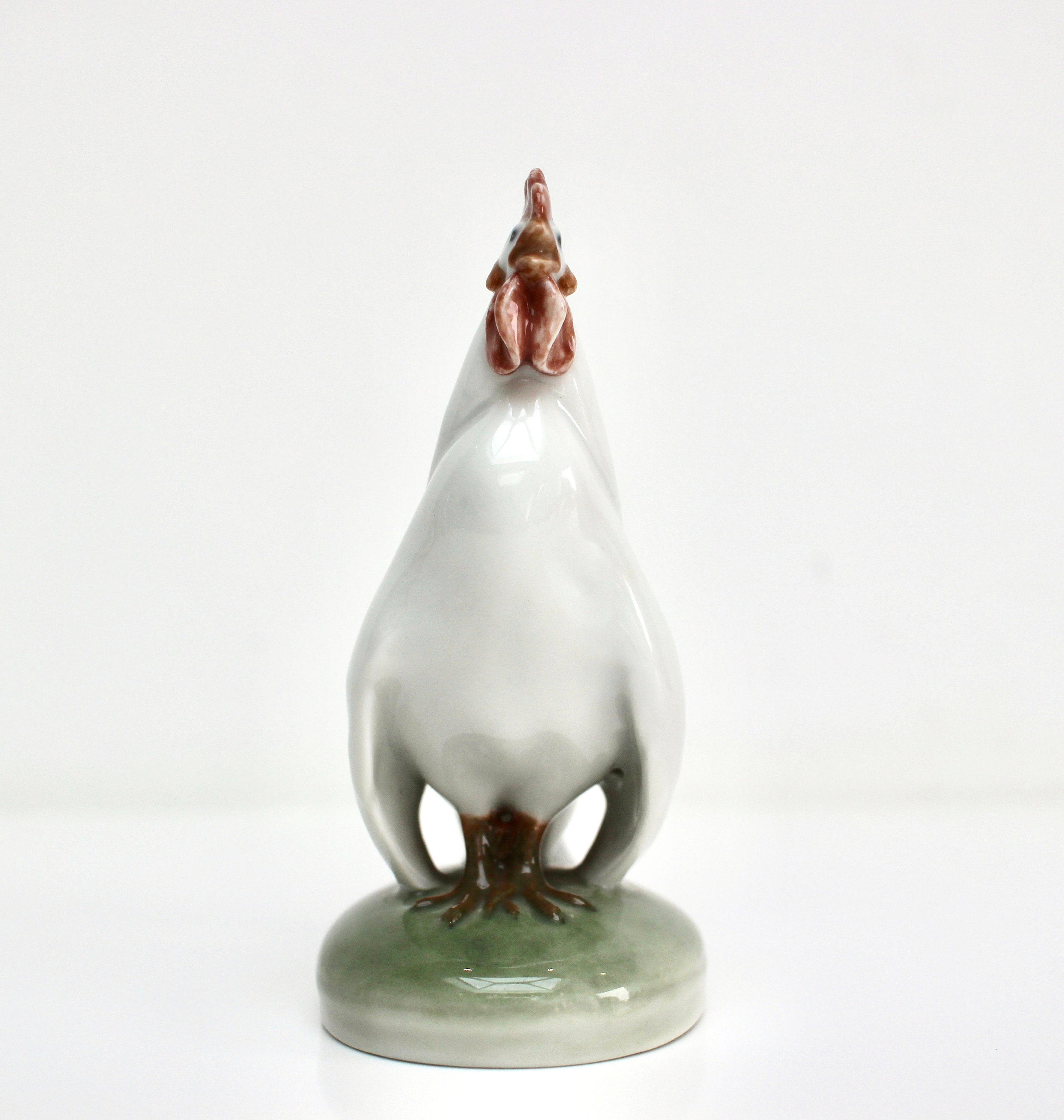 Royal Copenhagen Porcelain Rooster Ready to Crow Christian Thomsen