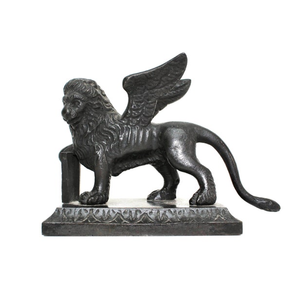 Reserved for Mary ~ Grand Tour Bronze of The Winged Lion of Venice,