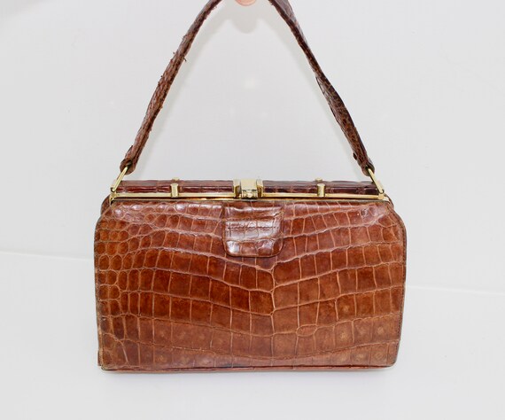 crocodile handbag