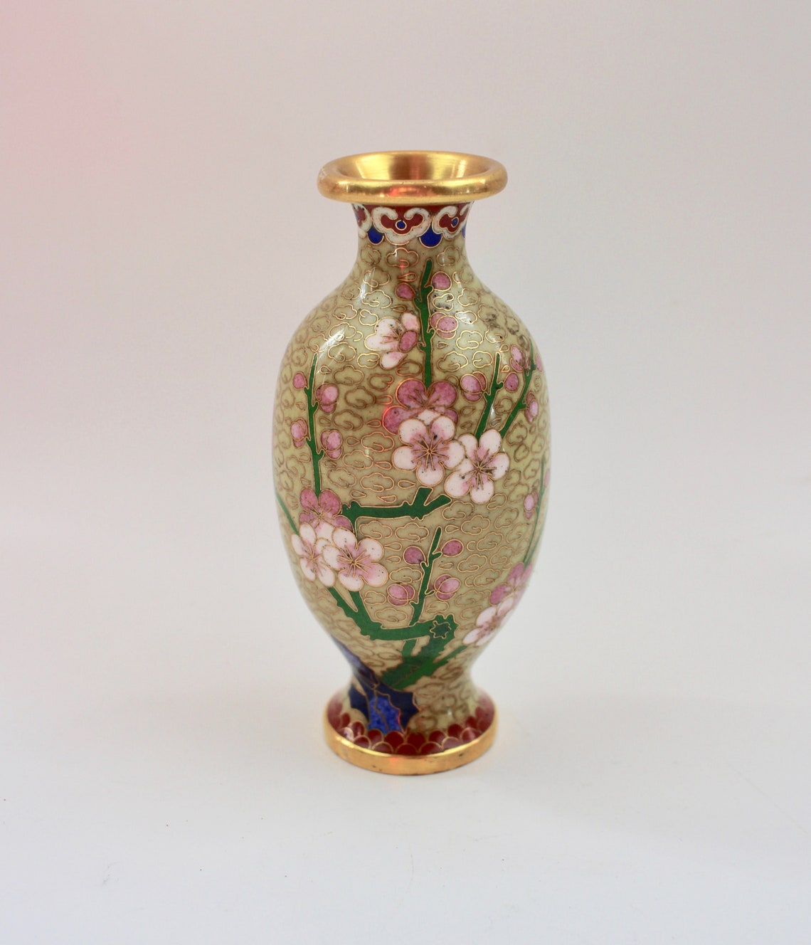 cloisonne mini vase