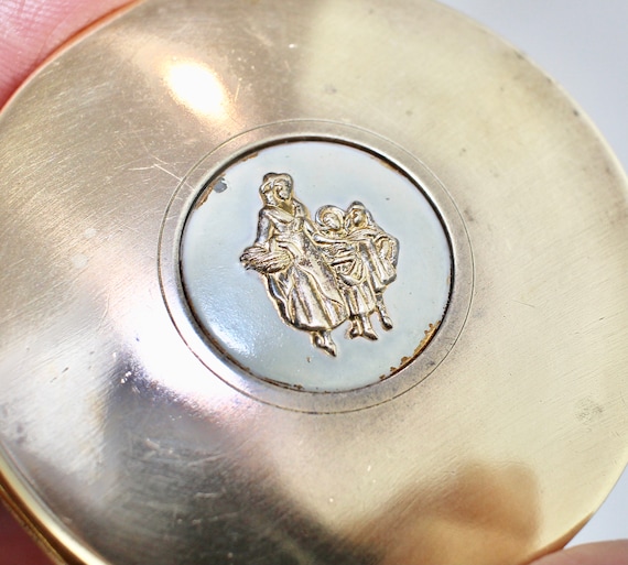 Vintage Yardley Powder Compact, Mother with Child… - image 3