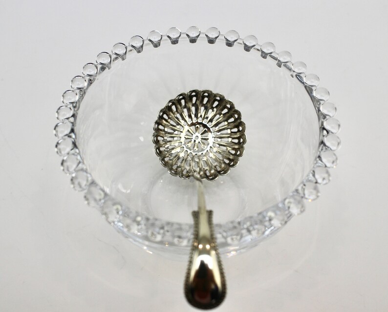 Antique Sugar Sifter Spoon Silver Plated Etsy