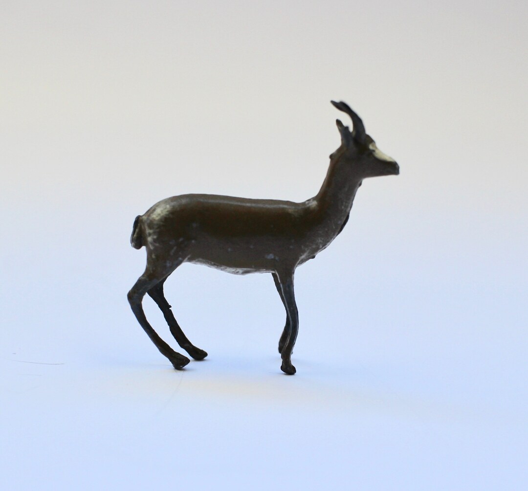 Britains Toy Lead Zoo Animals Figure of Little Deer Retro Etsy
