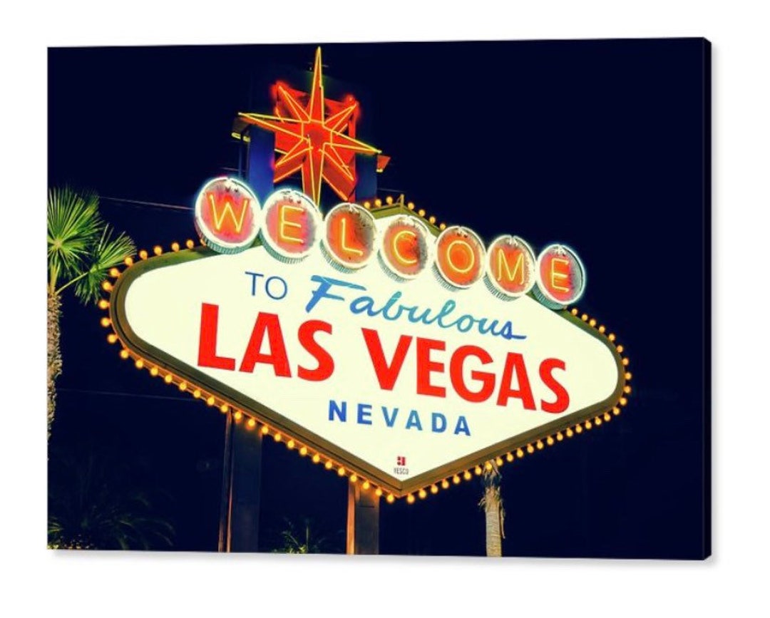 to Las Vegas, Neon Sign, Nevada USA, Famous Signs, Vegas
