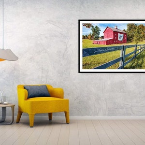 Ohio Bicentennial Barn, Columbus Ohio, Rural Wall Decor, Farmhouse ...