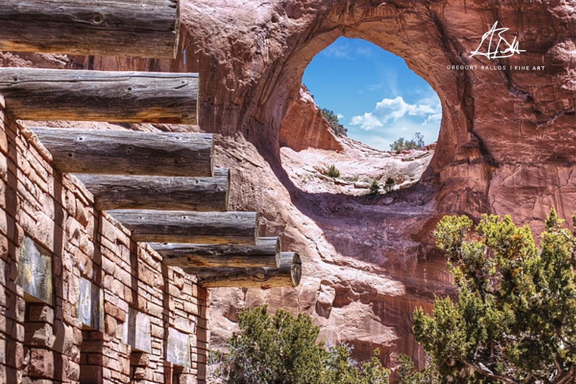 Window Rock Print Nature Wall Art Arizona Landscape Navajo Etsy