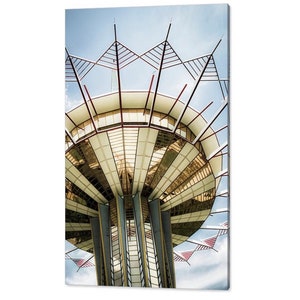 Tulsa Prayer Tower, University Prints, Architectural Decor, Tulsa Oklahoma, Crown of Thorns, Eternal Flame, Campus Artwork