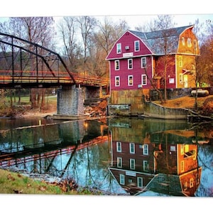 War Eagle Mill Print: Arkansas Ozark Landscape Photography
