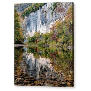 Ozark Mountain Autumn Landscape Photography: Buffalo National River Art