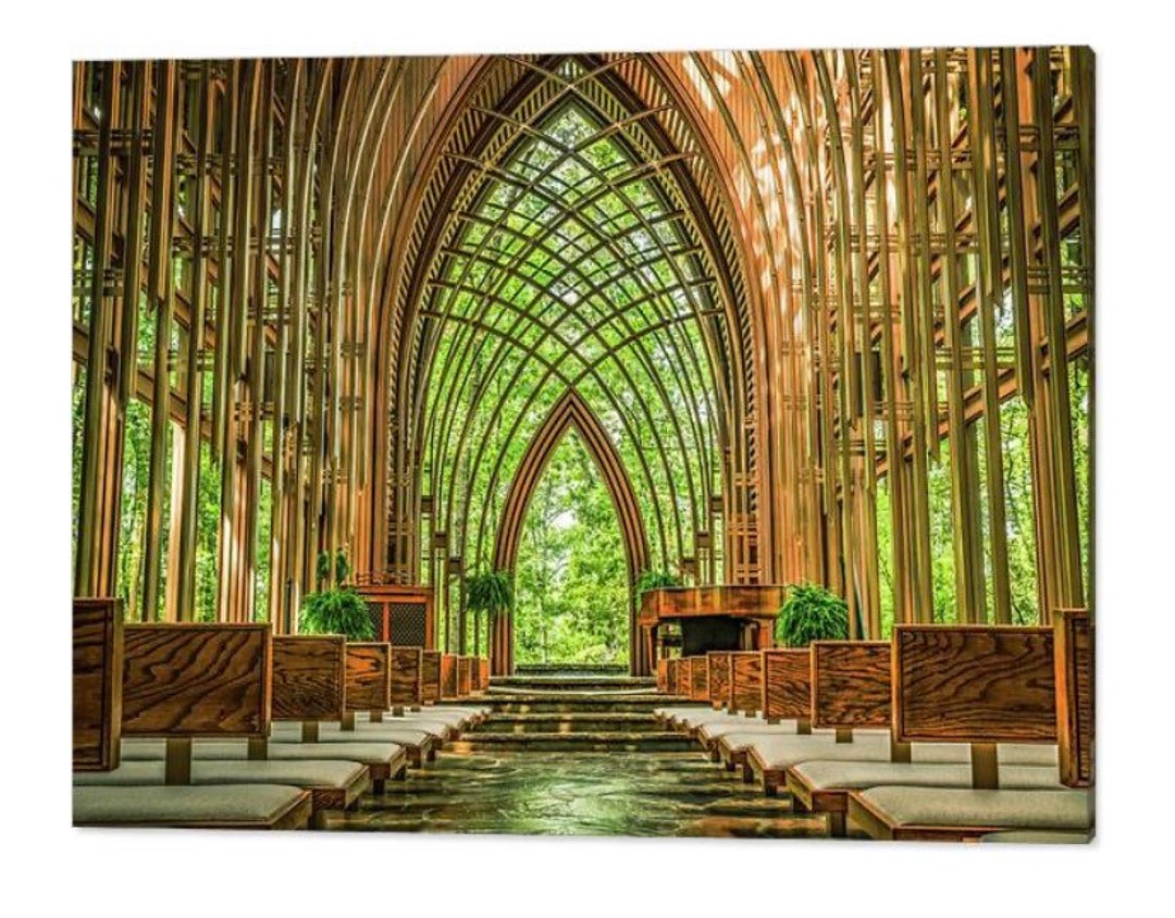 Mildred B. Cooper Chapel Print: Ozark Mountain Architecture - Etsy
