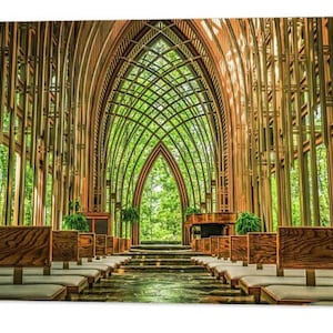 Mildred B. Cooper Chapel, Bella Vista Arkansas, Architecture, Ozark Mountains, Gothic Churches, Nature Landscape, Popular Landmarks
