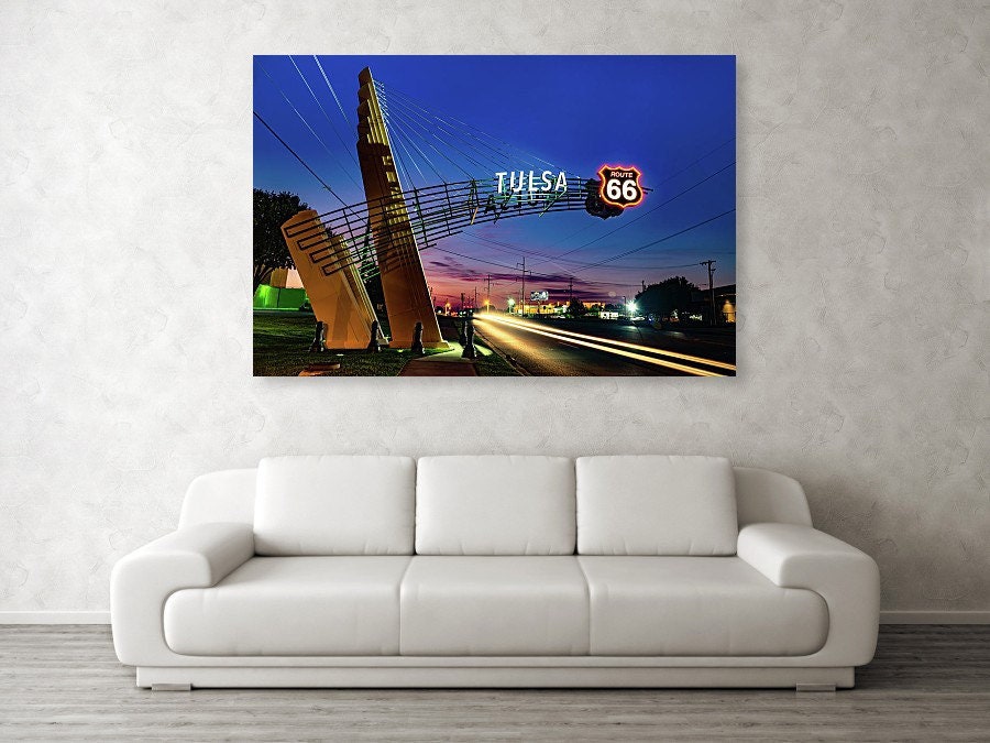 Tulsa Oklahoma Route 66, Western Gateway Arch, Broken Arrow