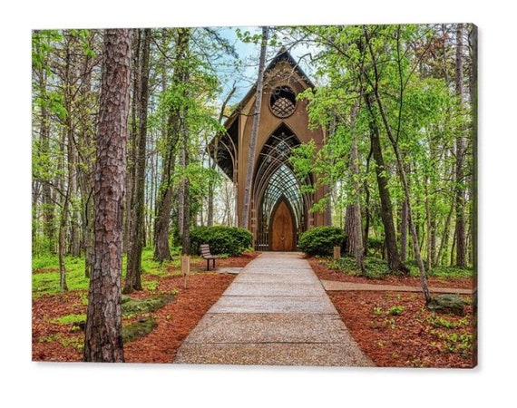 Mildred B. Cooper Chapel Print: Bella Vista Arkansas Gothic