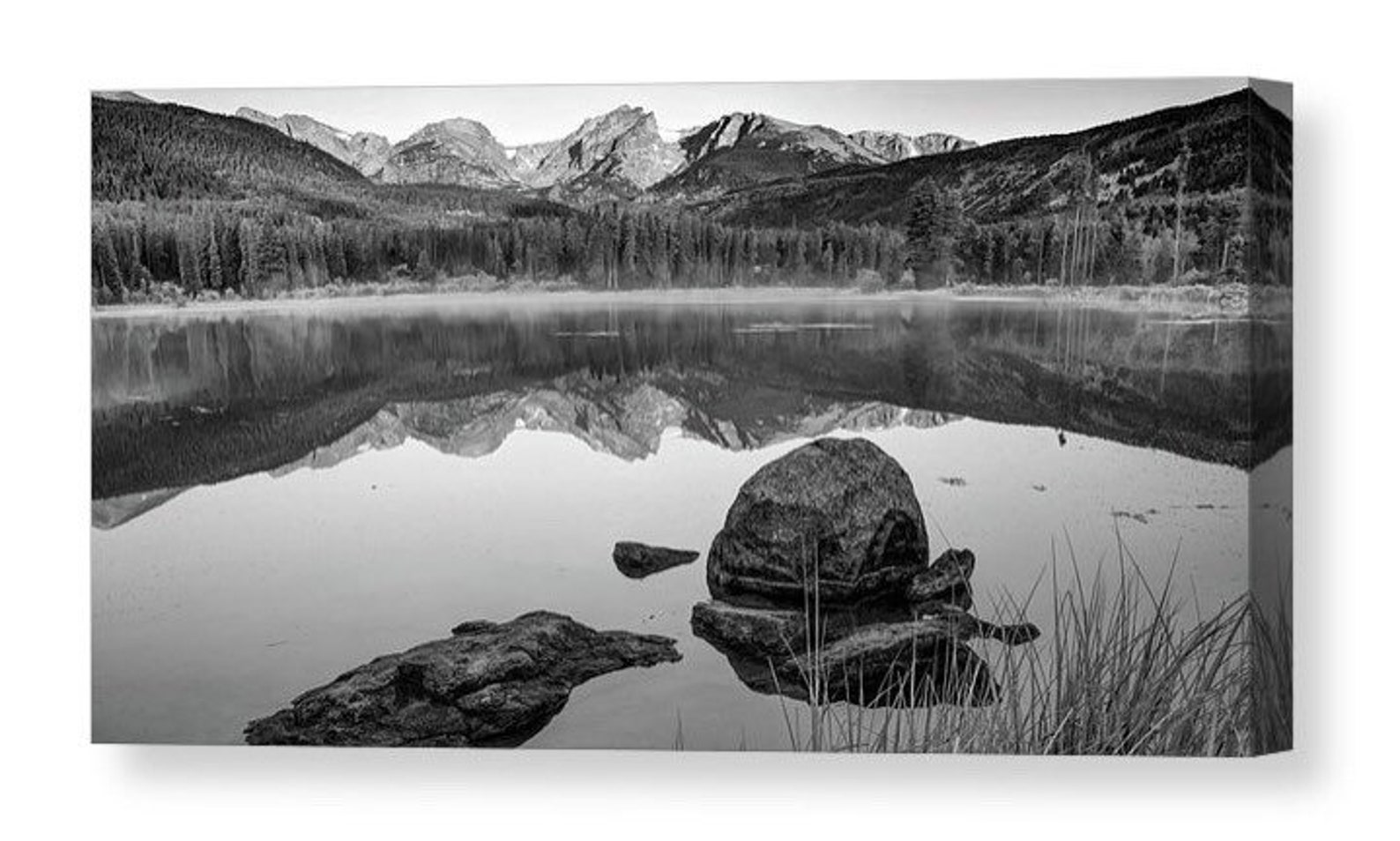 Rocky Mountain Landscape Colorado Wall Art Estes Park Print Etsy