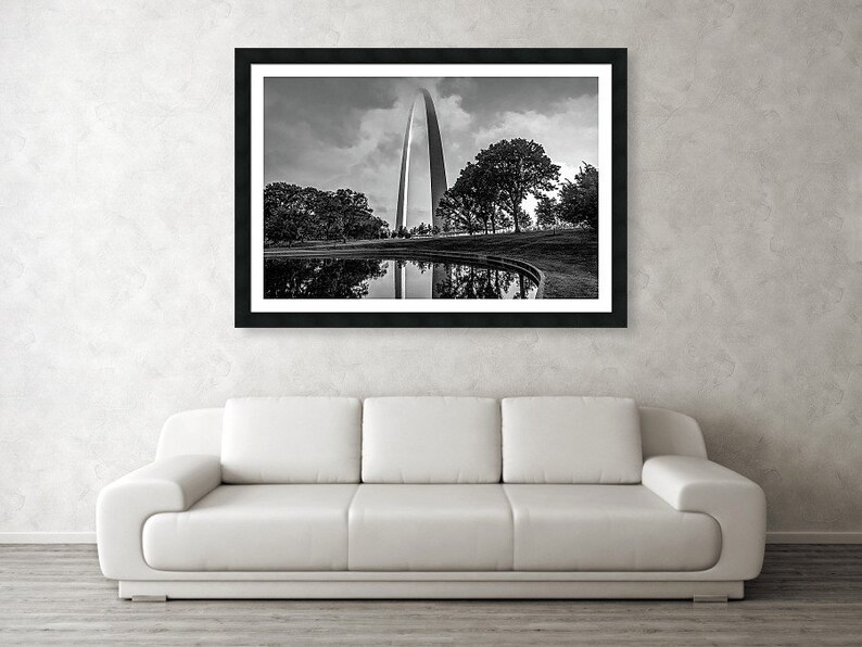 Saint Louis Arch Print Saint Louis Wall Art St Louis Etsy