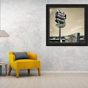 Dallas Deep Ellum Print Dallas Neon Sign Art Deep Ellum - Etsy
