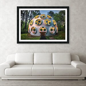 The Flys Eye Dome, Northwest Arkansas, Crystal Bridges Museum, Art Sculpture, Giant Golf Ball, Architectural, Bentonville Contemporary Art image 2