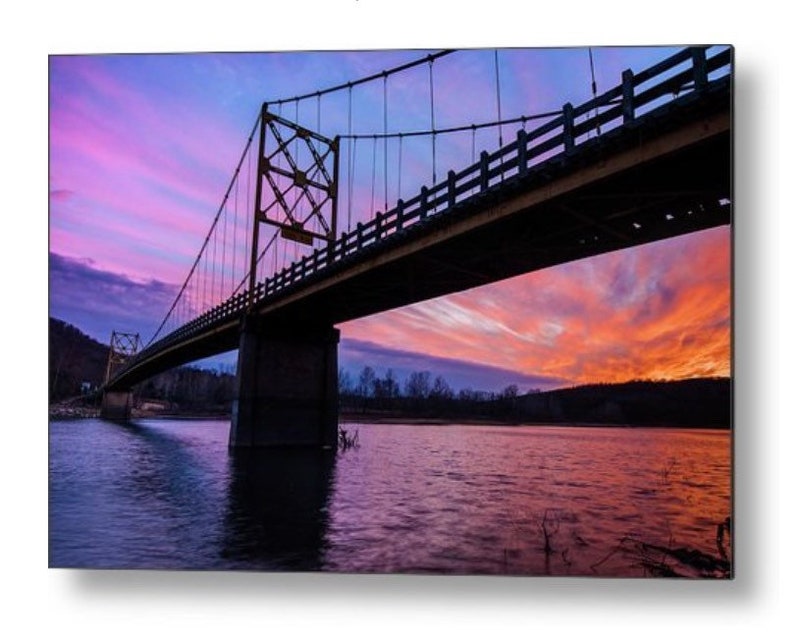 Eureka Springs Sunset Northwest Arkansas Beaver Bridge Arkansas Ozark
