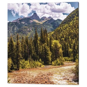San Juan Mountains Print: Silverton Colorado Landscape, Animas River